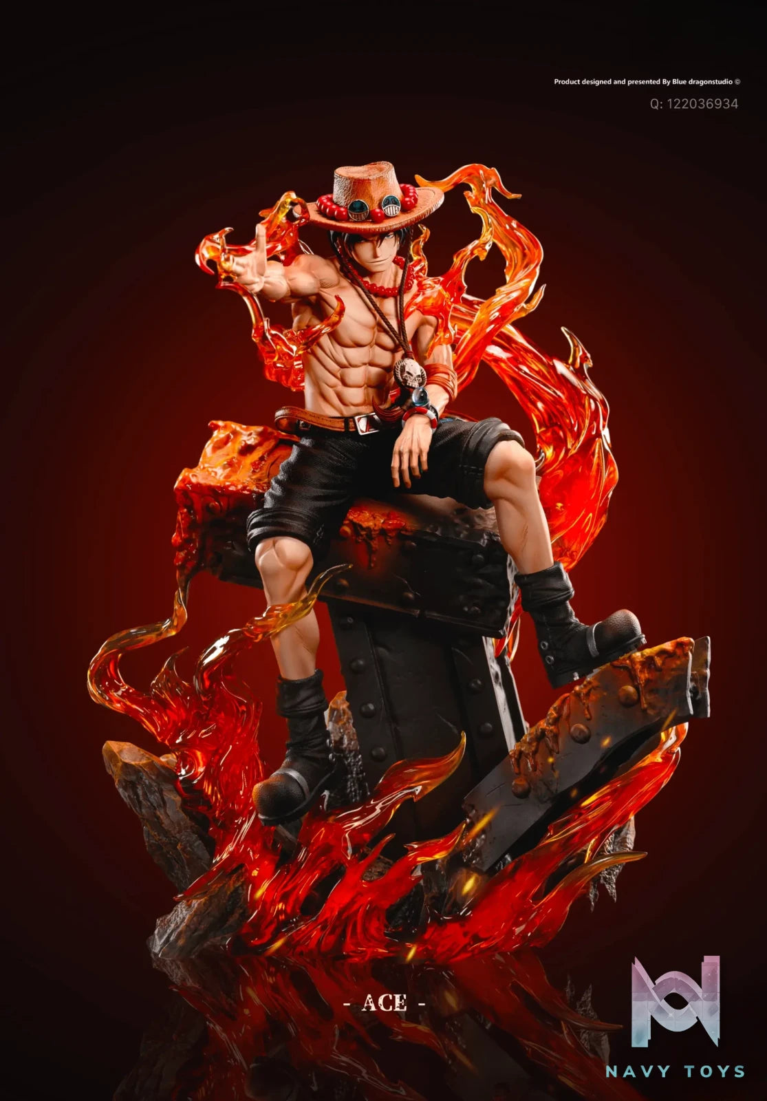 ML Studio – One Piece 001 Musket Portgas·D· Ace