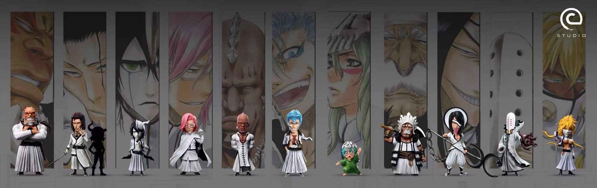 Grimmjow - Bleach - C Studio resin statue C Studio anime figure