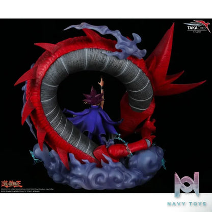 Taka Corp Studio – Yu-Gi-Oh ! – Statue Yugi Mutou & Slifer le Dragon du Ciel (Licensed)