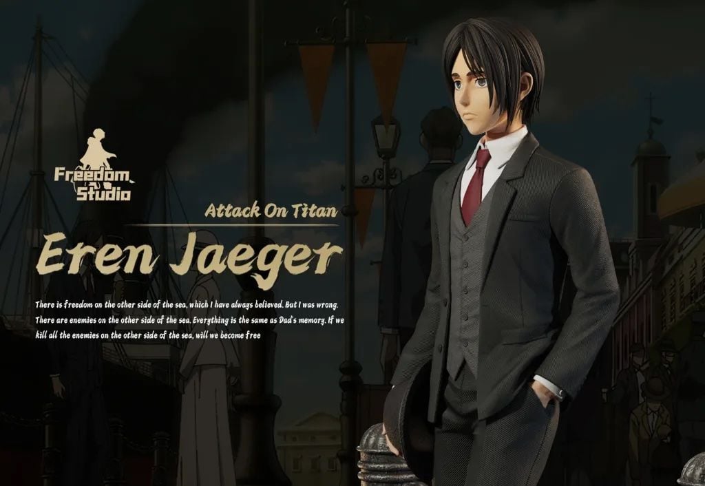 Eren Yeager - Attack On Titan - Freedom Studios resin statue freedom studio anime figure