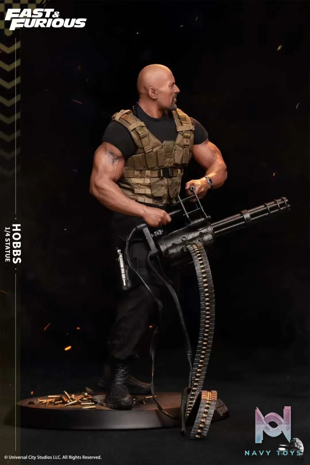 Infinity Studio – The Fast And The Furious 5 Luke Hobbs (Licensed)