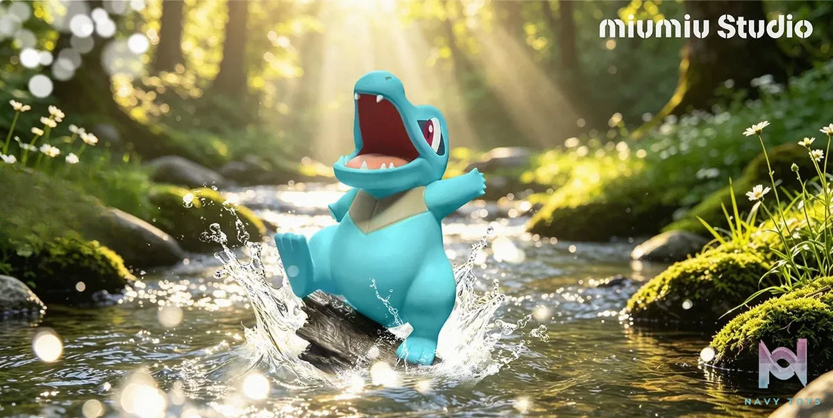Miumiu Studio – Pokémon Relaxing Time Series #05 Totodile Pokémon