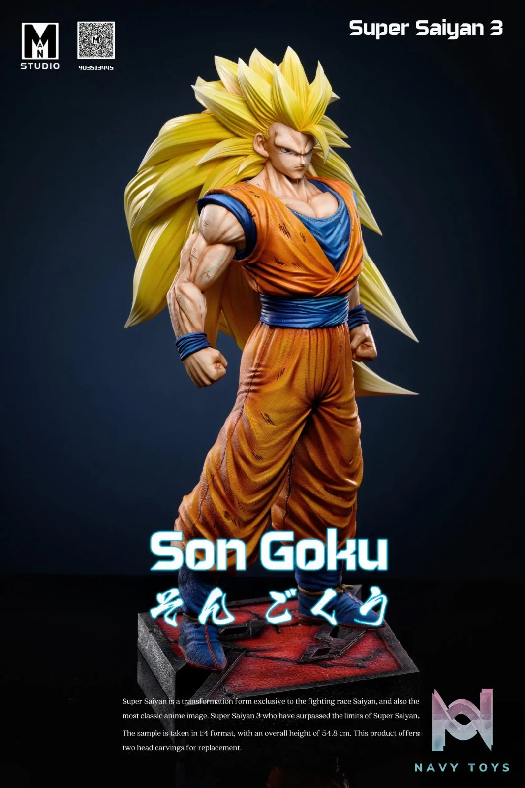 MAN Studio – Dragon Ball Super Saiyan 3