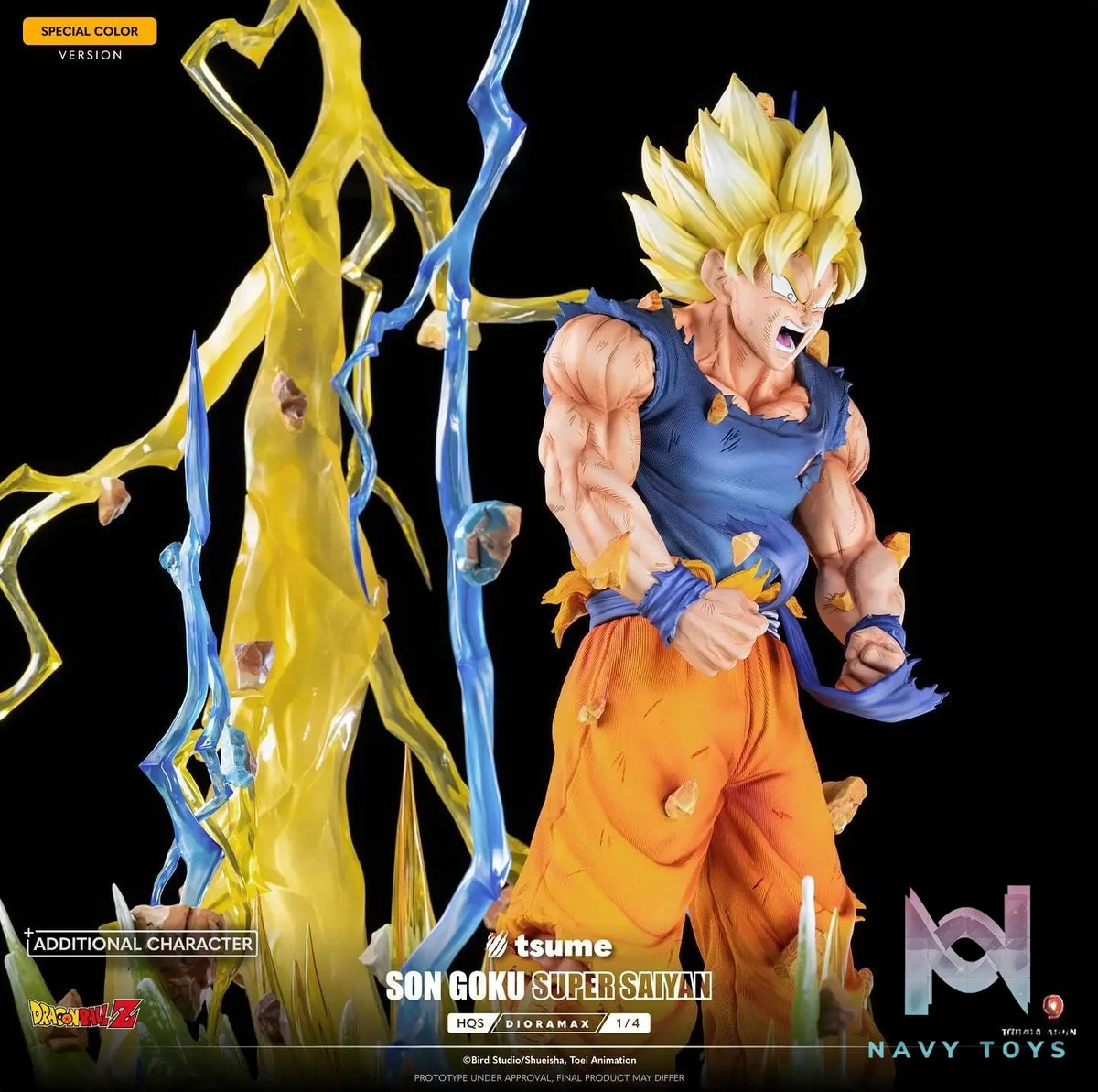 Tsume Studio – Dragon ball Son Goku Super Saiyan HQS Dioramax (Licensed)