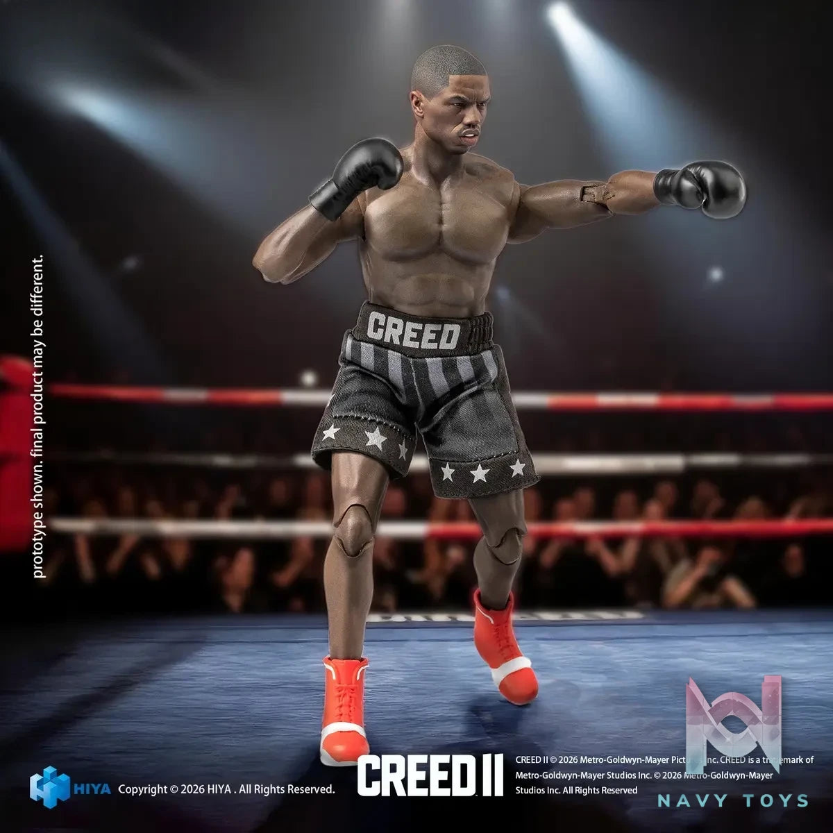 Hiya Toys – EXQUISITE SUPER Series Creed II Adonis Creed 1/12 Scale Action Figure ESC0408 (Licensed)