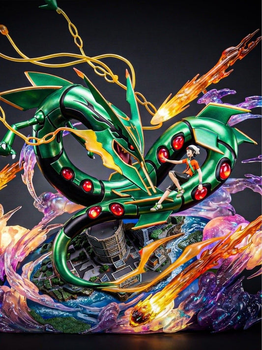 Mega Rayquaza - Pokemon - Ball Ball Studio resin statue BallBall Studio anime figure
