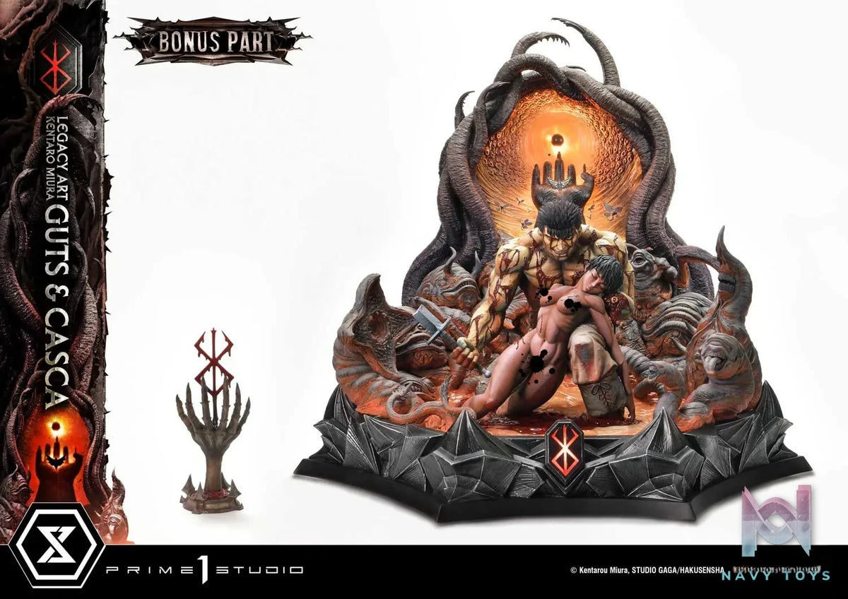 Prime 1 Studio – Legacy Art “Kentaro Miura” Berserk Guts & Casca LABR-03 LABR-03S