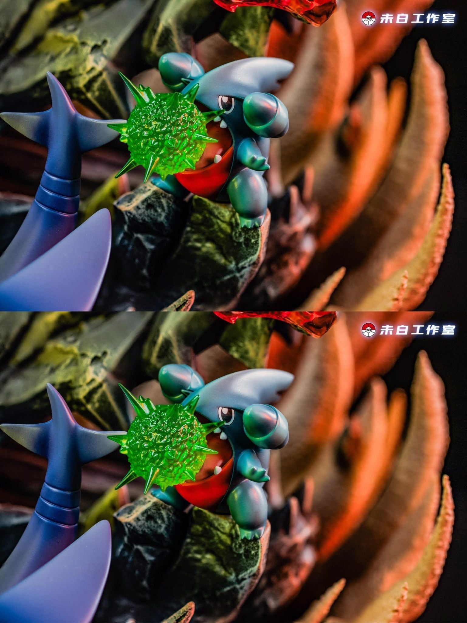 Garchomp Evolution - Pokemon - WB Studio resin statue WB Studio anime figure