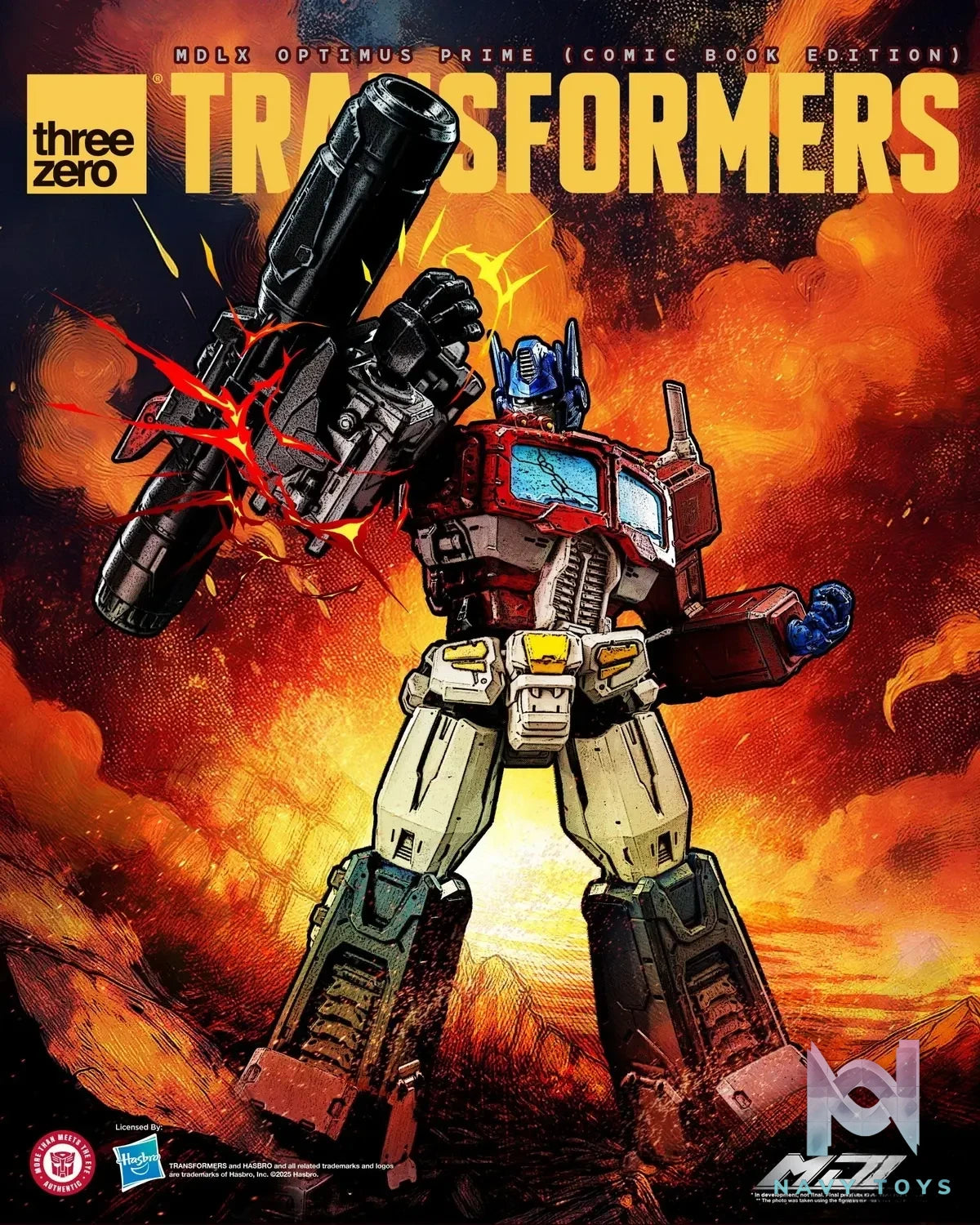 Threezero – Transformers MDLX Optimus Prime (Comic Book Edition) 3Z08710W0 (Licensed)
