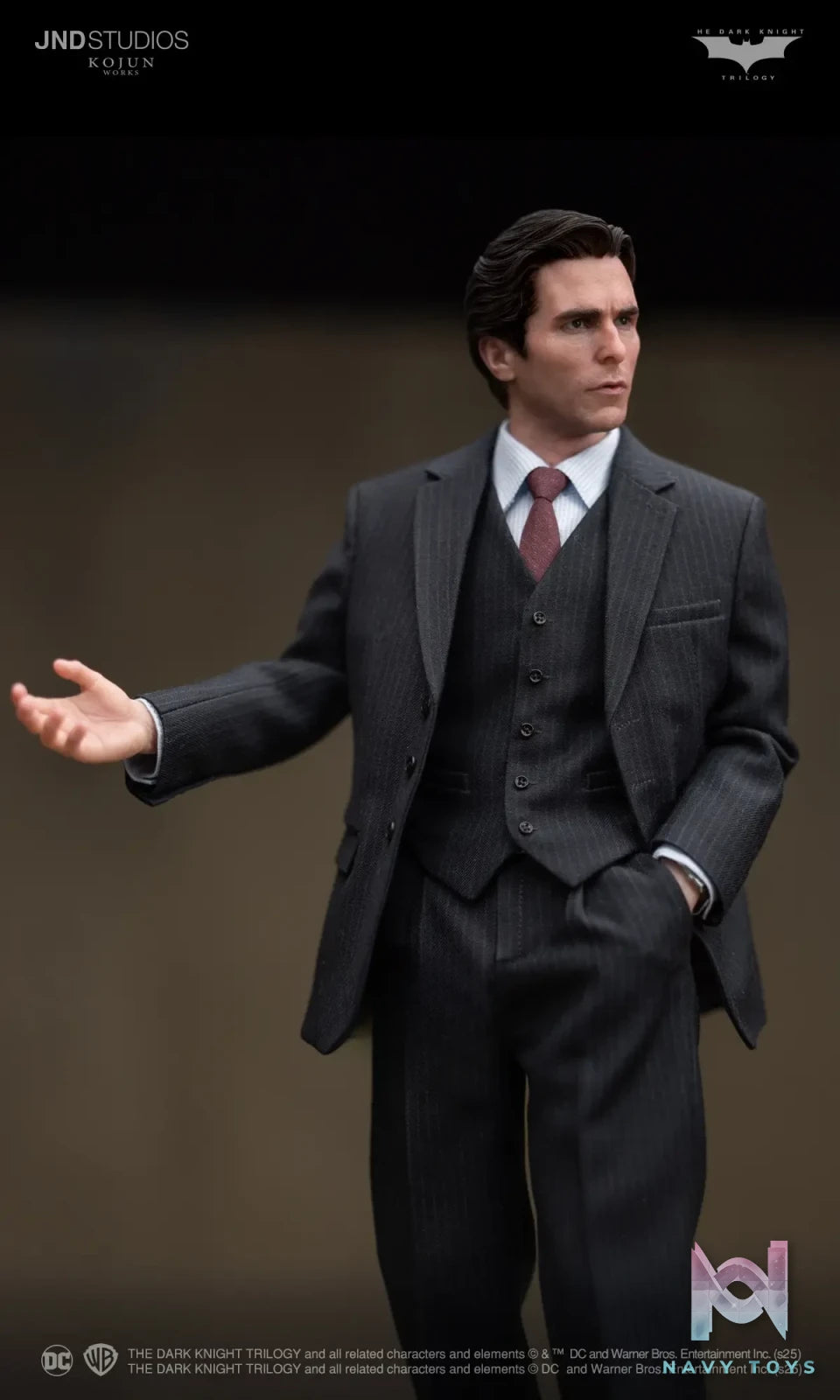 JND Studio – 1/6 Bruce Wayne of The Dark Knight Trilogy KJW002 (Licensed)