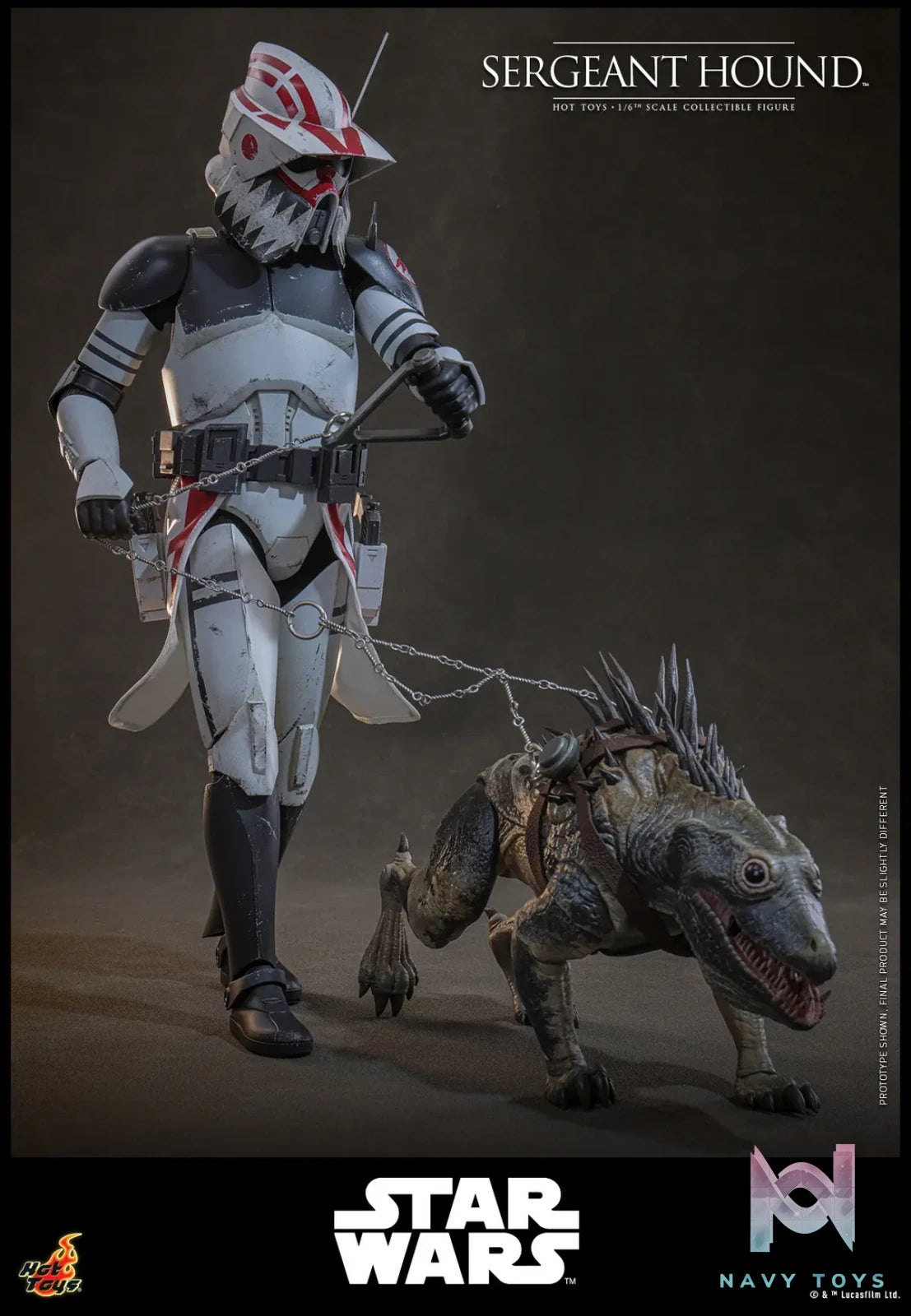 Hottoys – Sergeant Hound 1/6 Scale Collectible Figure TMS167 (Licensed)