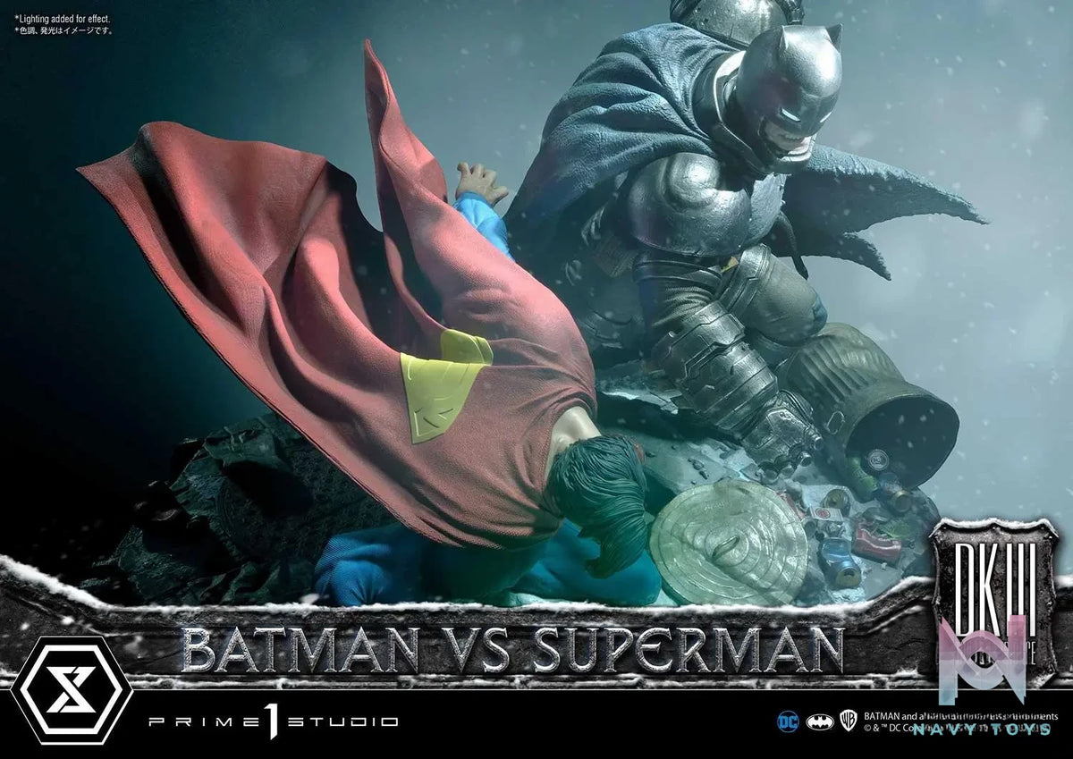 Prime 1 Studio – Ultimate Diorama Masterline Batman:The Dark Knight Returns (Comics) Batman versus Superman UDMDCDK3-01 UDMDCDK3-01DX UDMDCDK3-01DXS(Licensed)