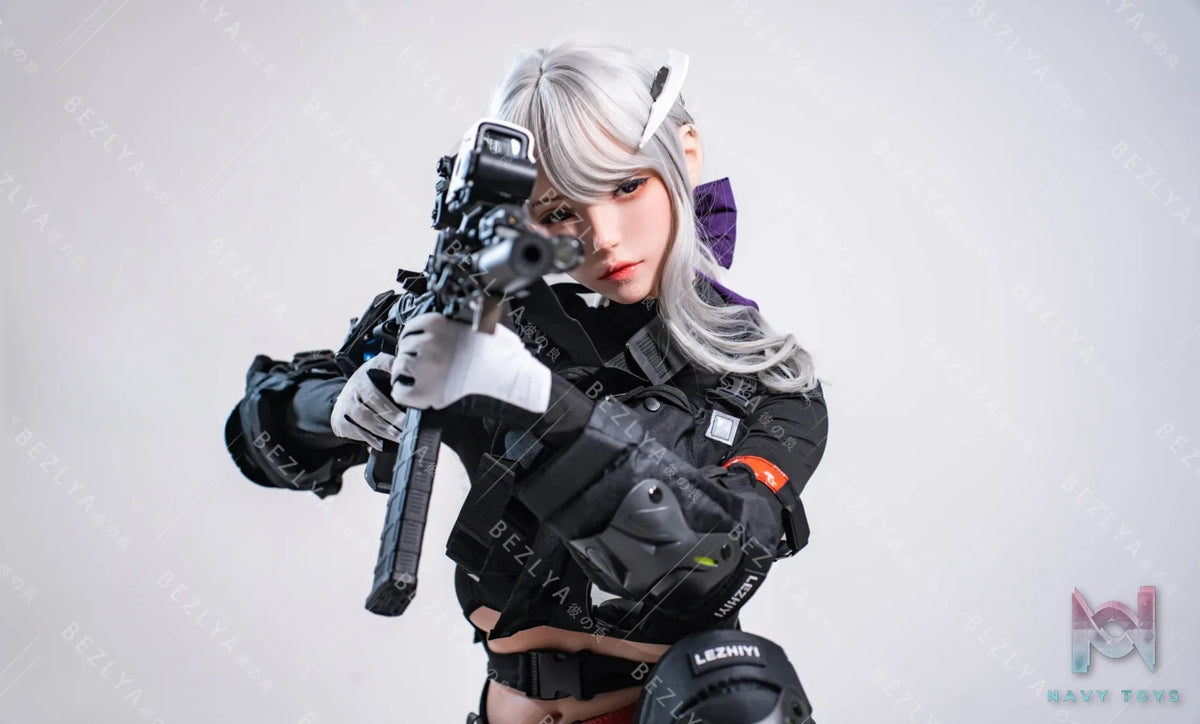 Bezlya – 2.2CF Series 163cm Violet: Bladestorm Hunter 1/1 Scale Silicone Love Doll (Licensed)