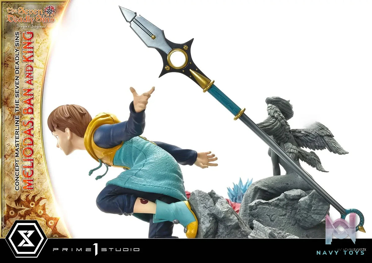 Prime 1 Studio – Concept Masterline The Seven Deadly Sins Meliodas, Ban and King CMNTZ-01 CMNTZ-01DXS (Licensed)