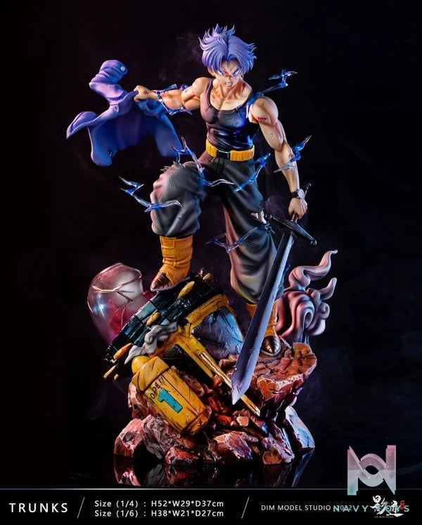 Trunks resin statue Dim Model Studio anime figure