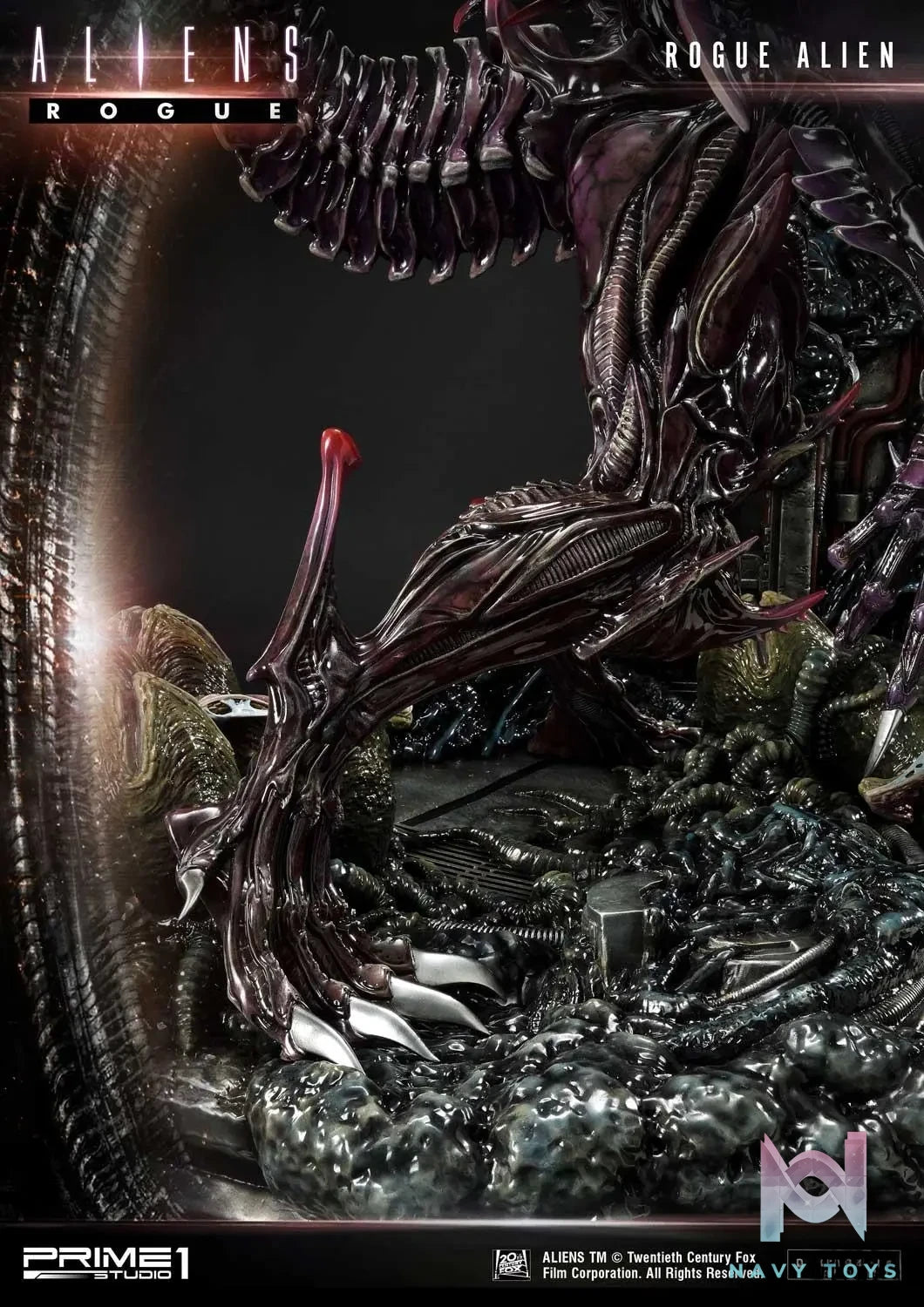 Prime 1 Studio – Premium Masterline Aliens (Comics) Rogue Alien ‘Battle Diorama’ PMDHAL-04 PMDHAL-04EX(Licensed)