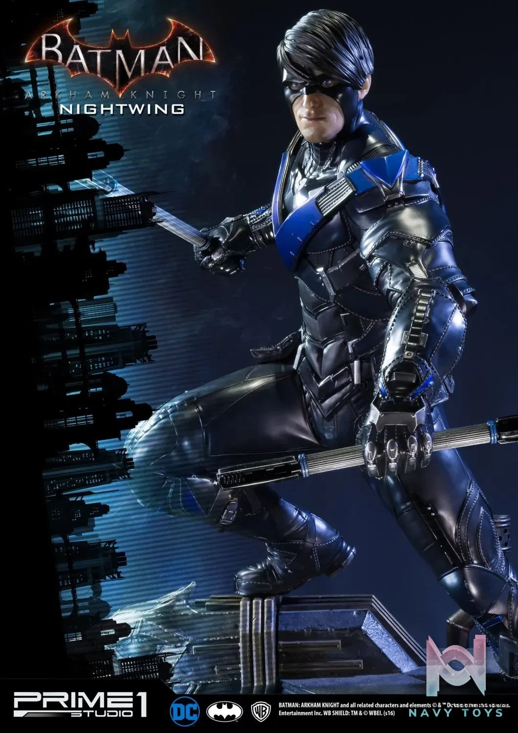 Prime 1 Studio – Museum Masterline Batman: Arkham Knight Nightwing MMDC-12 MMDC-12EX MMDC-12RD(Licensed)