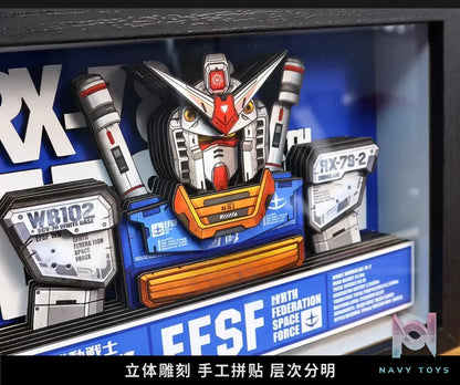 KALA HOME Studio – RX-78-2 Gundam #03 3D Decorative Painting Gundam