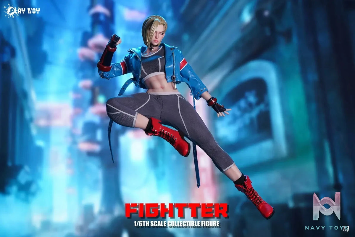 PLAY TOY – Street Fighter 1/6 Fighting Female Warrior Cammy White P027