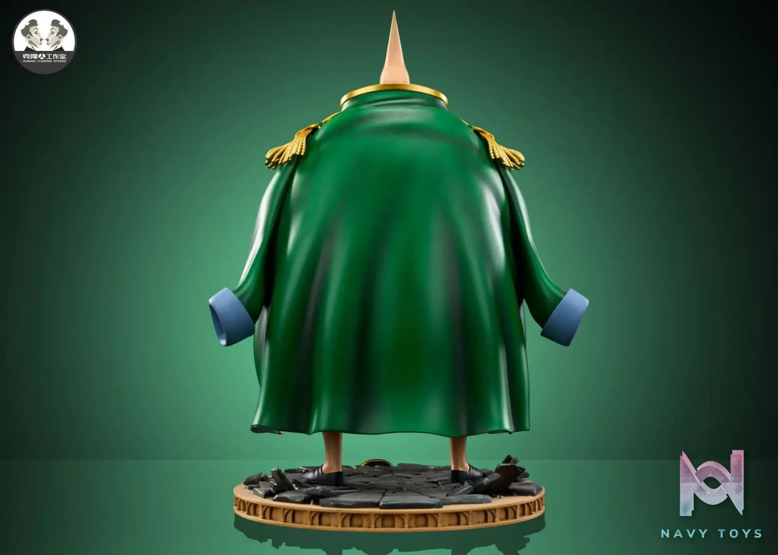 Clone Studio - One Piece Straw Hat Grand Fleet 2 Sai & Chinjao resin statue Navy Toys anime figure