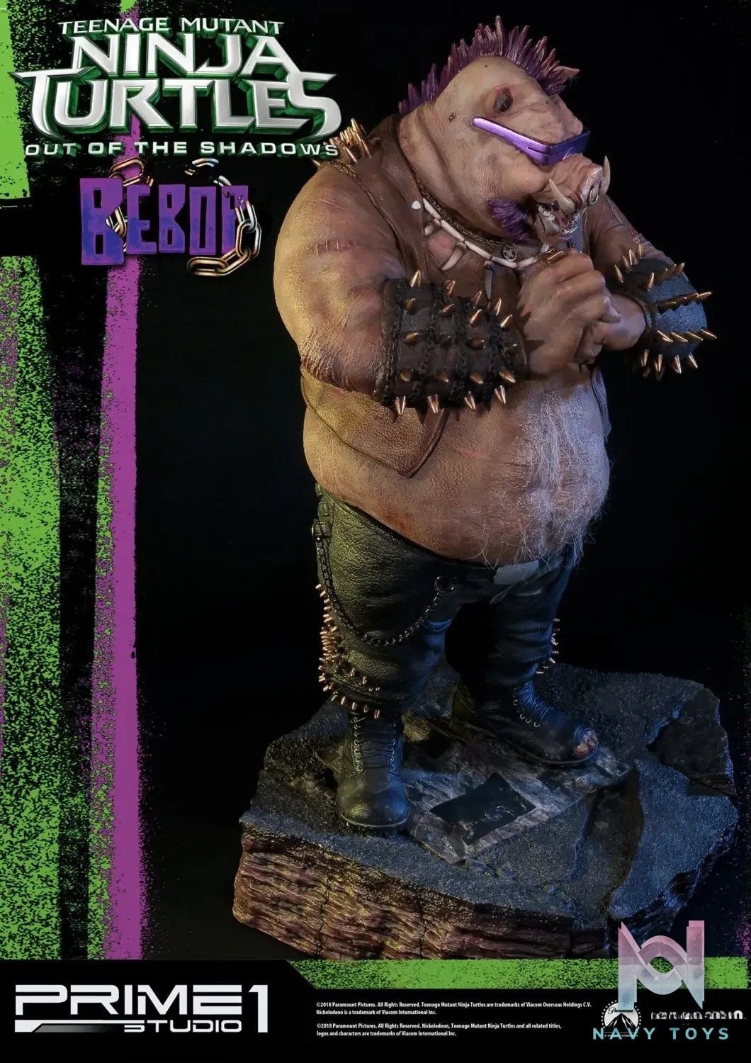 Prime 1 Studio – Premium Masterline Teenage Mutant Ninja Turtles: Out of the Shadows (Film) Bebop PMTMNT-01 (Licensed)