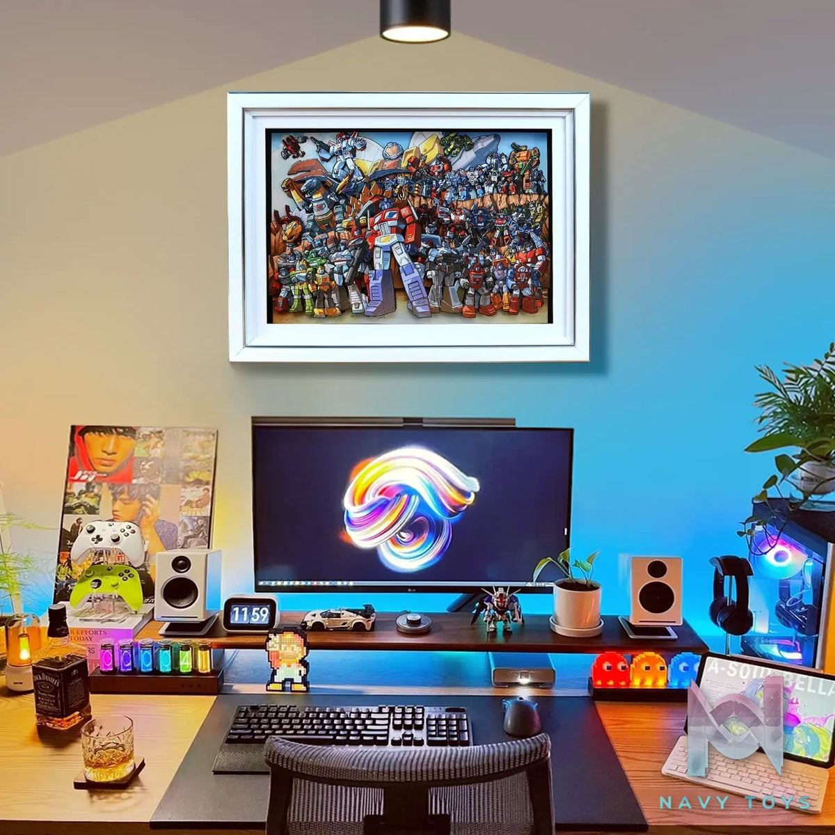 KALA HOME Studio – Transformers Multiple Characters #01 3D Decorative Painting Transformers