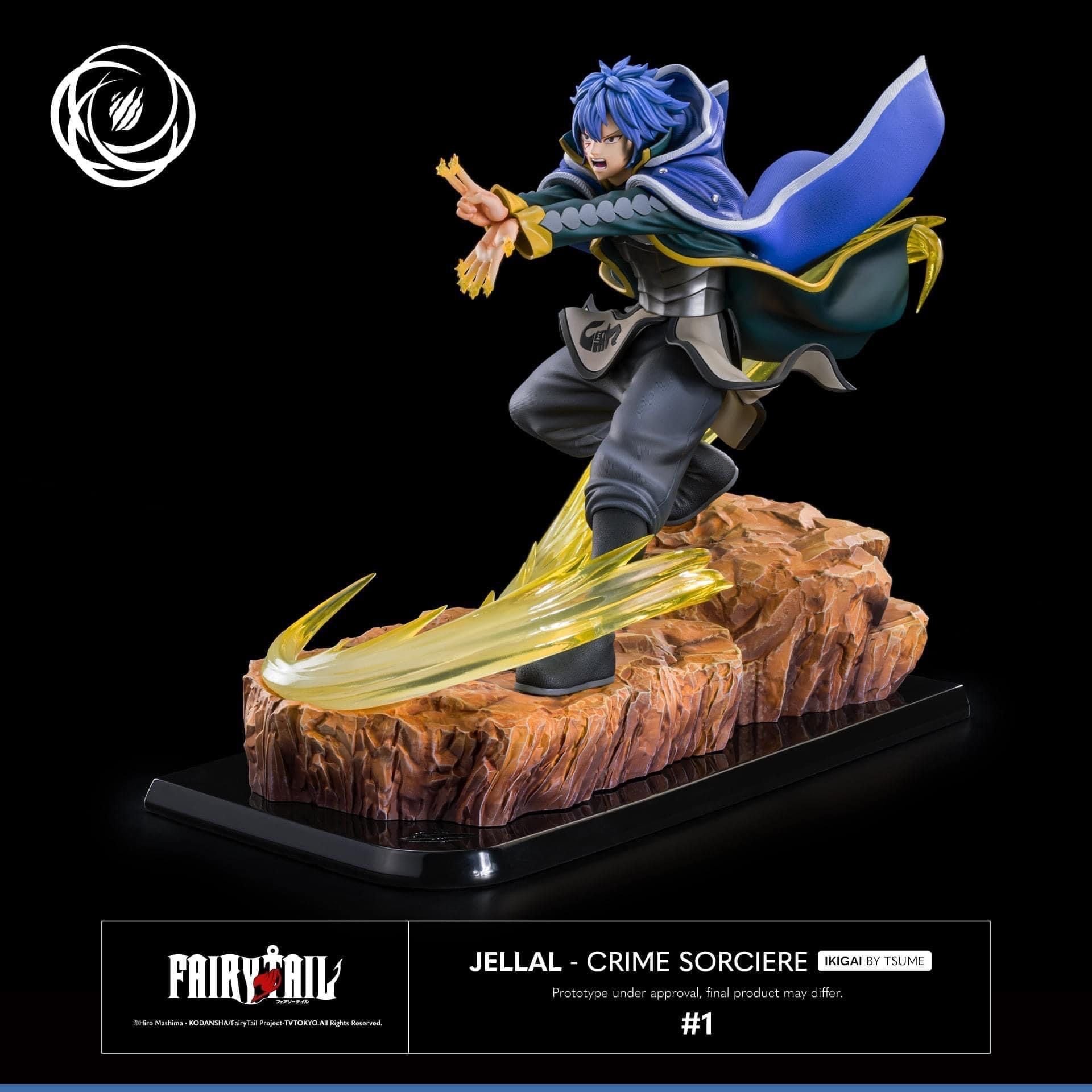 Jellal Fernandez resin statue Tsume Art Studio anime figure