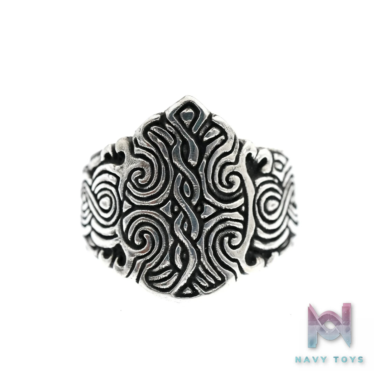 Raven Studio (silver jewelry) – Original Design Viking Style Men’s Ring Original