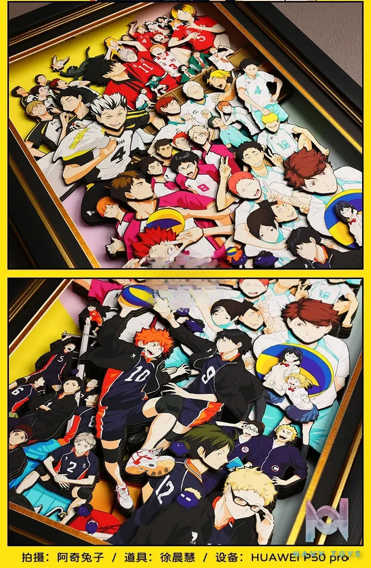 Yu Zhi Jiang Studio – Haikyu!! Multiple Characters Series #02 3D Decorative Painting Haikyu!!
