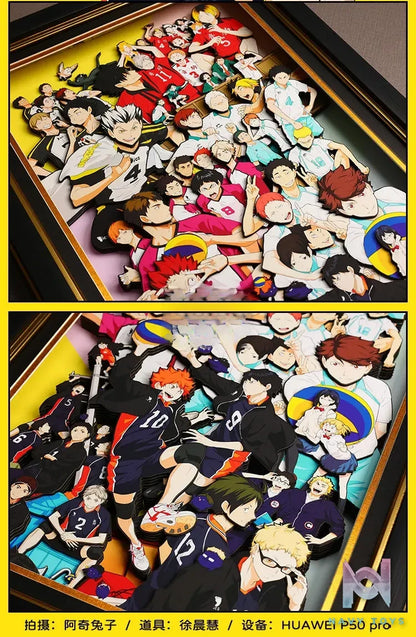 Yu Zhi Jiang Studio – Haikyu!! Multiple Characters Series #02 3D Decorative Painting Haikyu!!