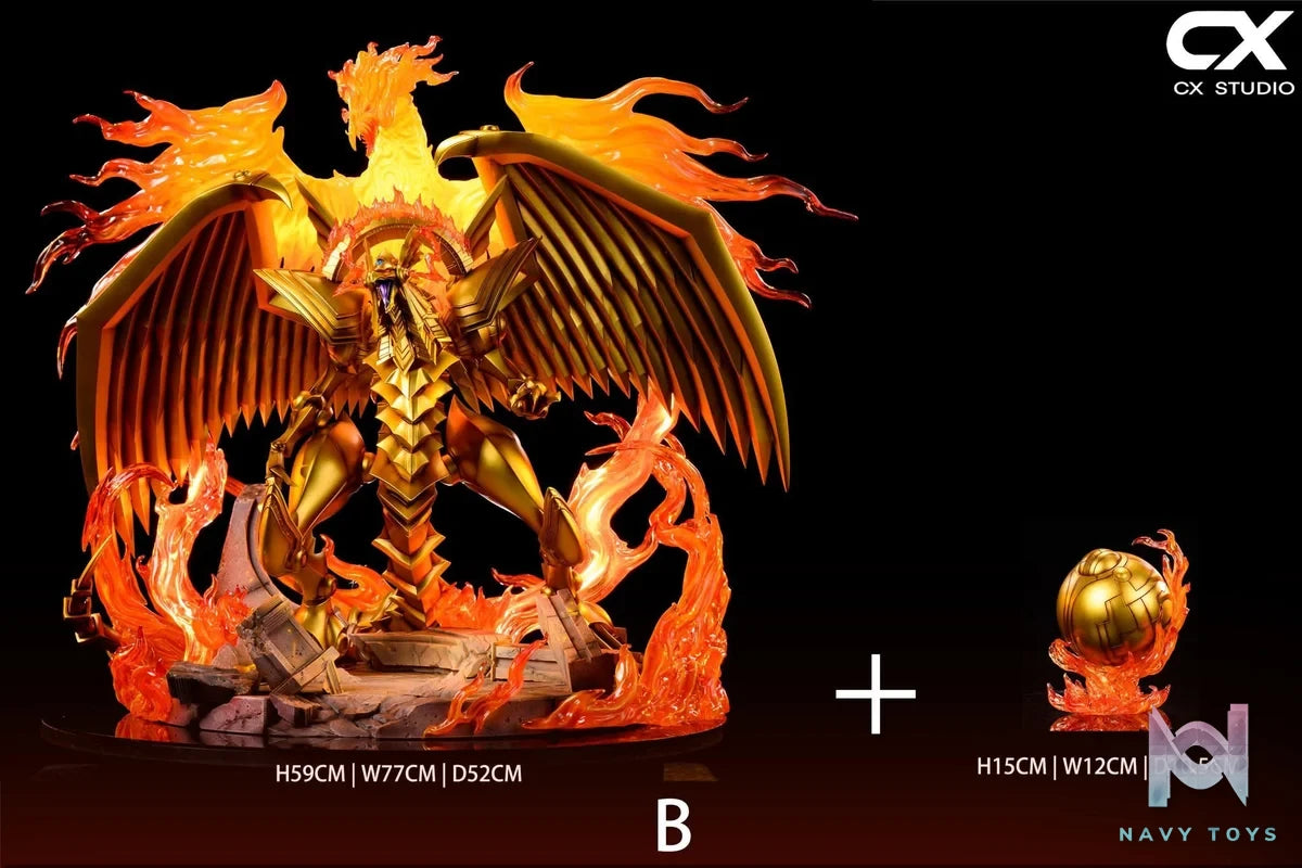 The Winged Dragon of Ra & Marik Ishtar resin statue CX Studio anime figure