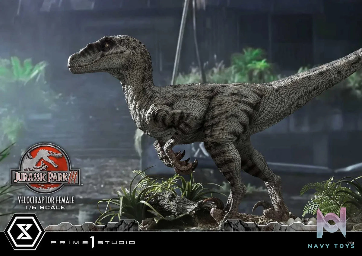 Prime 1 Studio – Legacy Museum Collection Jurassic Park III (Film) Velociraptor Female LMCJP-11 LMCJP-11S (Licensed)