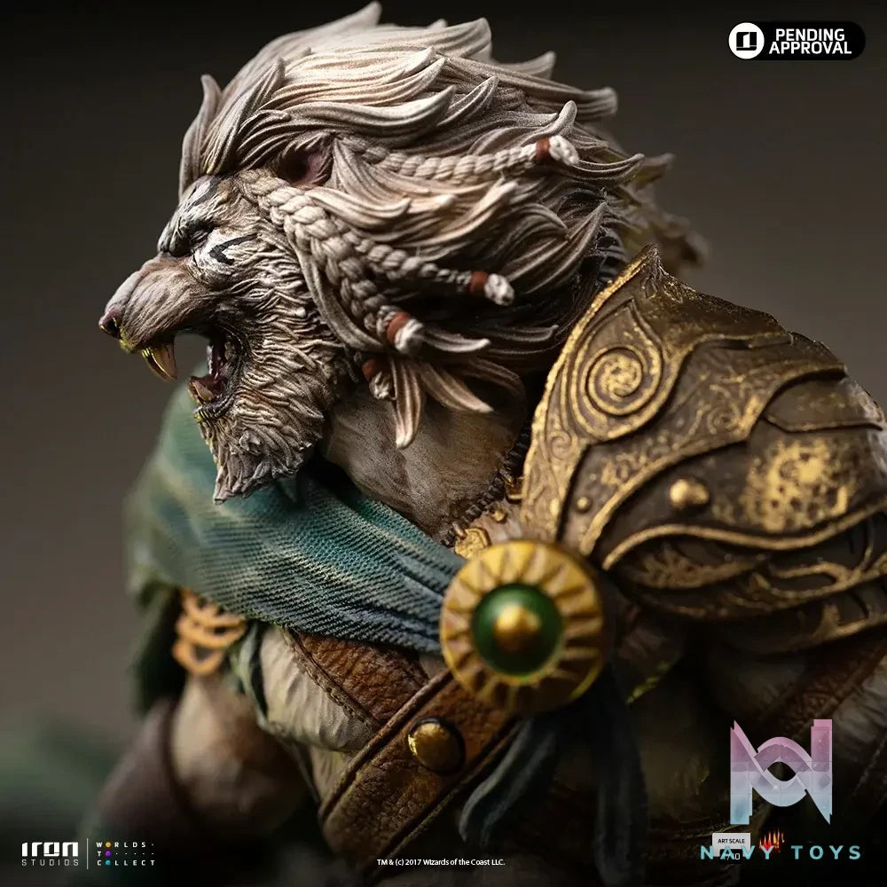 Iron Studio – Ajani Goldmane – Magic: The Gathering – Art Scale 1/10 Statue HASBR131125-10 (Licensed)