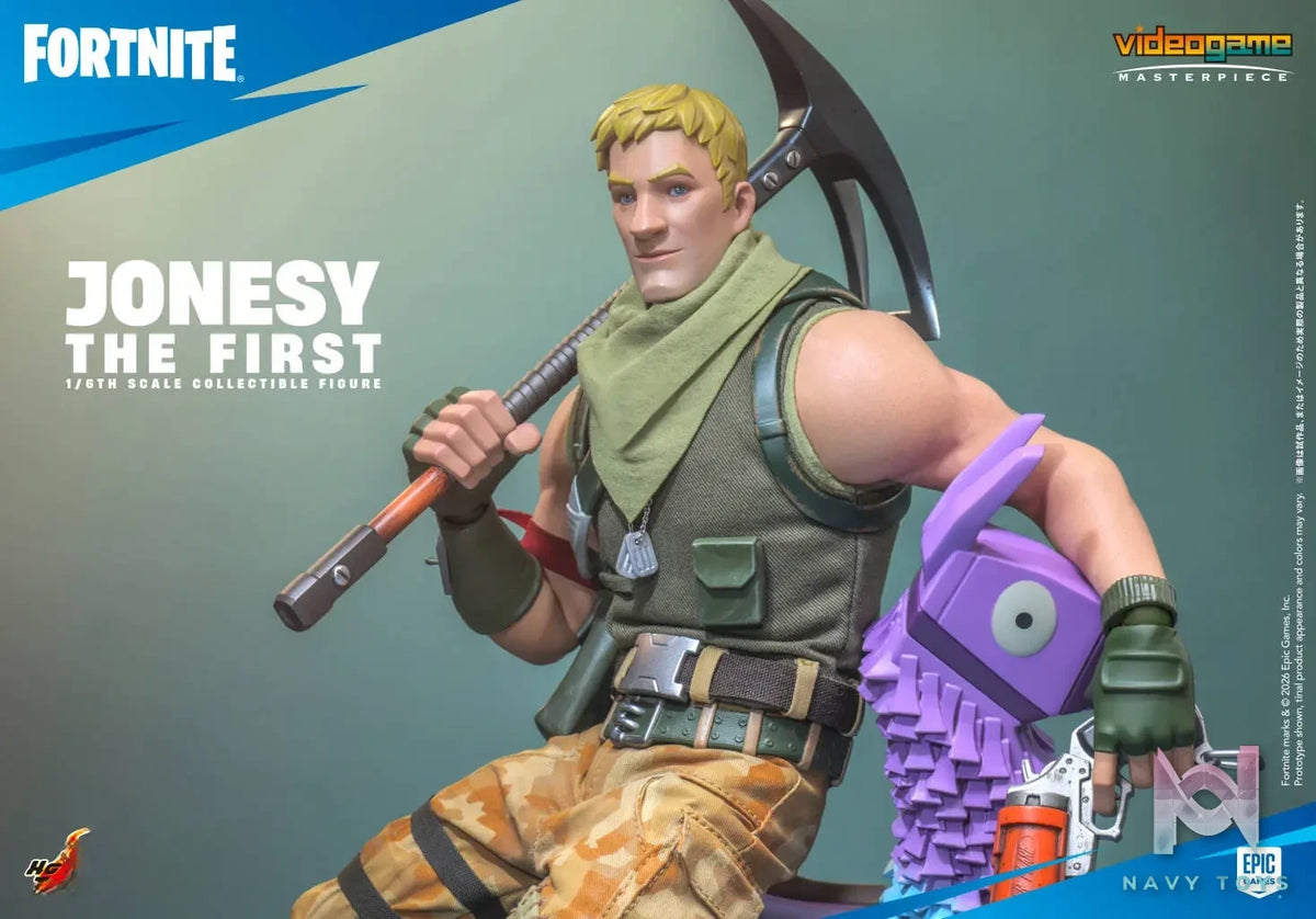 Hottoys – Fortnite Jonesy The First 1/6th scale Collectible Figure VGM85 (Licensed)