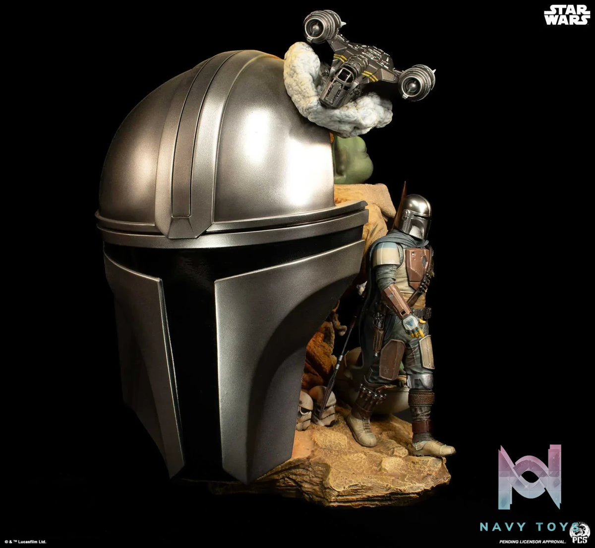 Premium Collectibles Studio – The Mandalorian – Fine Art Bust (Licensed)