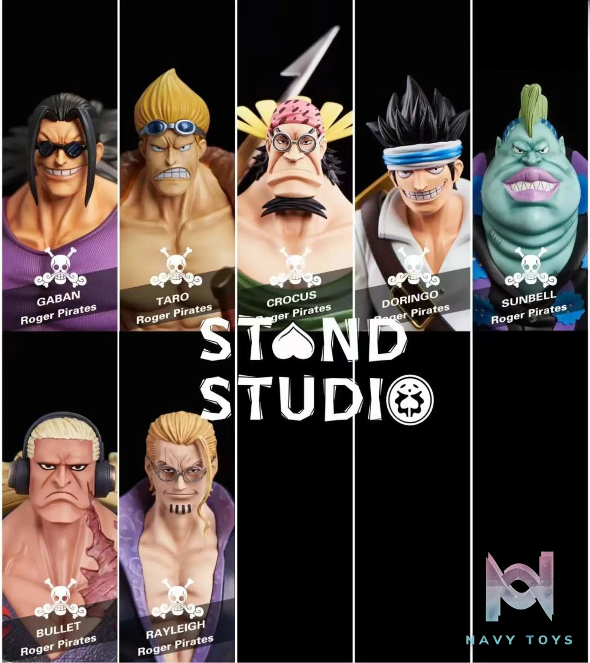 Stand-in Studio – One Piece Roger Pirates Vol.5 Silvers Rayleigh