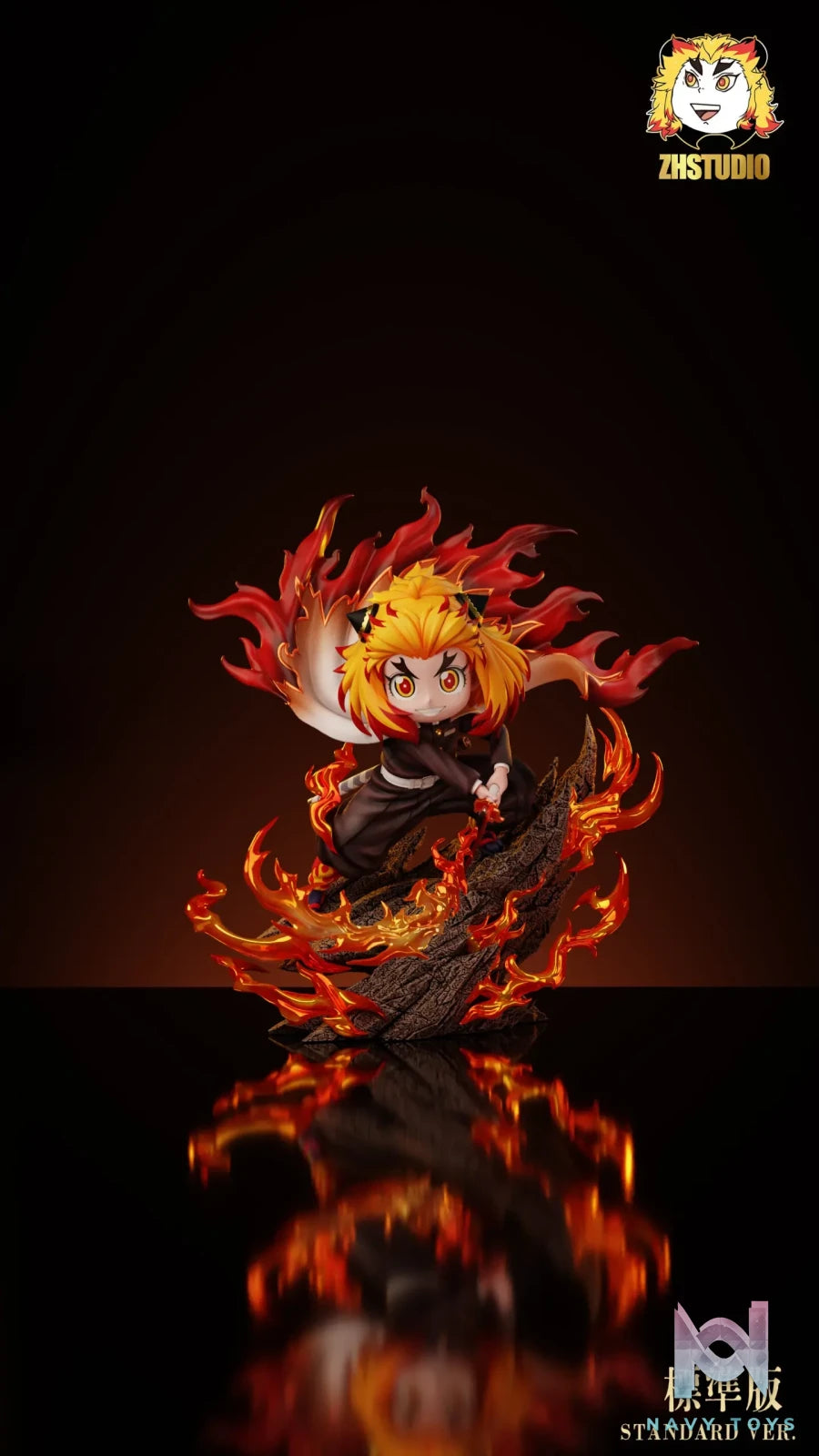 ZH Studio – Anya Cosplay Demon Slayer Kyojuro Rengoku Spy x Family