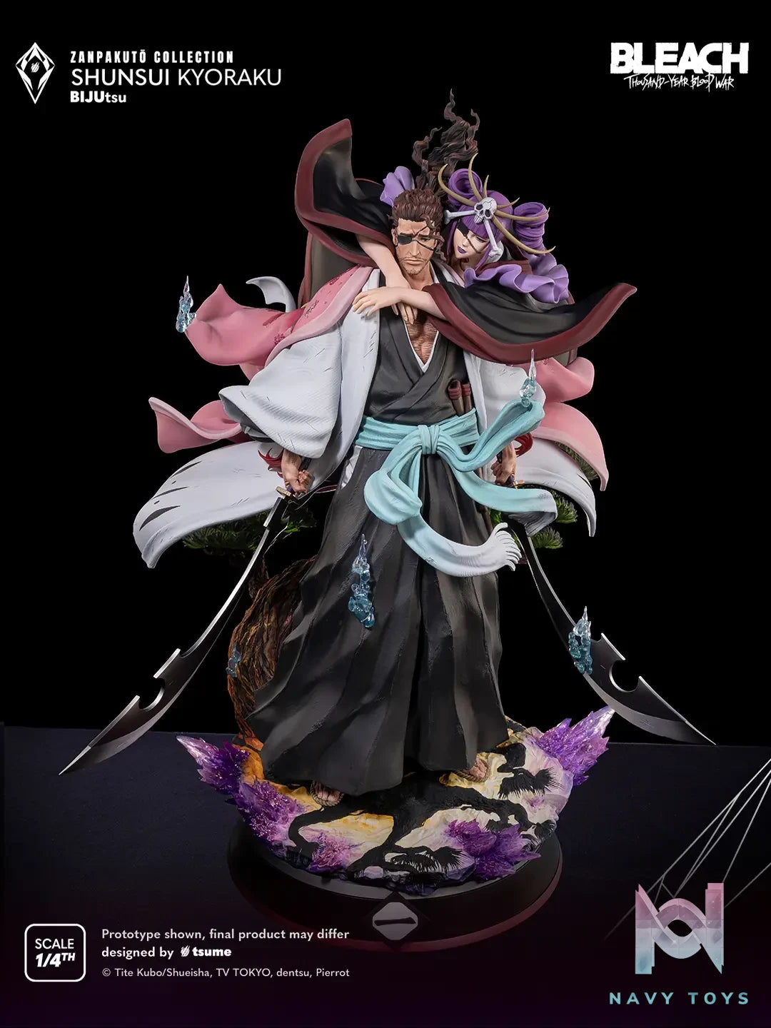 Tsume Studio – Bleach : Shunsui Kyoraku 1/4 Statue (Licensed)