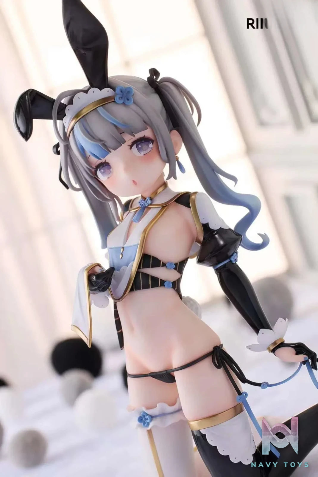 RIBOSE – Chinese Style Maid Bunny Girl Mocha (Licensed)