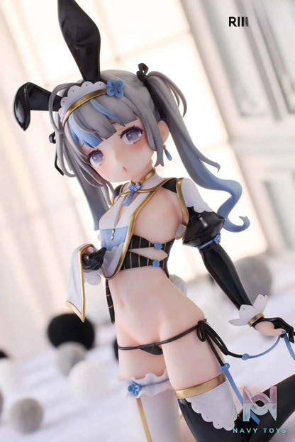 RIBOSE – Chinese Style Maid Bunny Girl Mocha (Licensed)