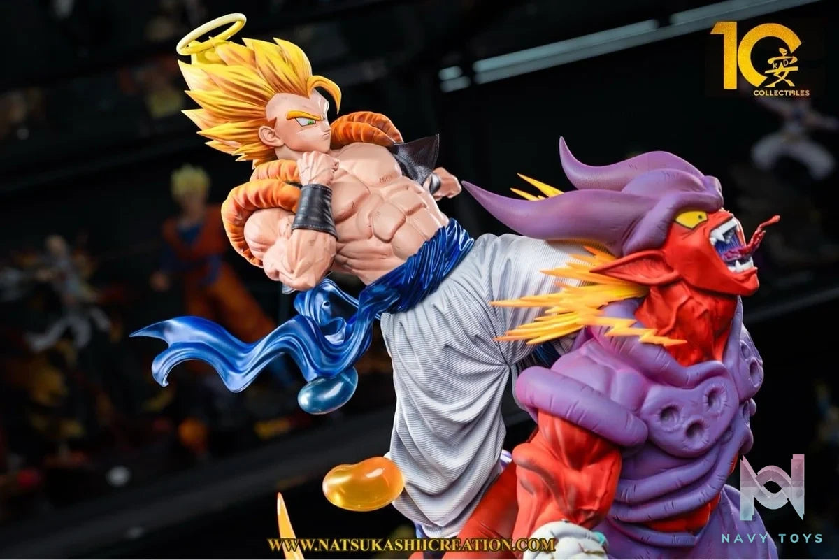 Gogeta vs Janemba - Dragon Ball - KD Collectibles resin statue kd collectibles anime figure