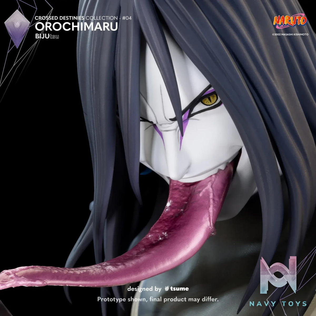 TSUME Studio - Naruto Orochimaru BIJUtsu (Licensed) resin statue Navy Toys anime figure