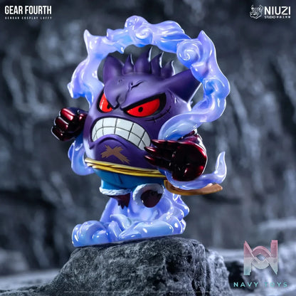 NIUZI Studio - Pokémon Gear 4 Gengar resin statue Navy Toys anime figure