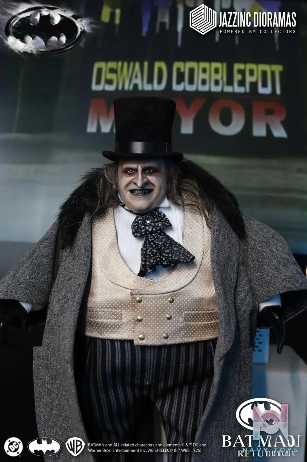 Jazzinc Dioramas Studio – The Mayor Penguin (Batman Returns) 1/6 Scale Figure (Licensed)
