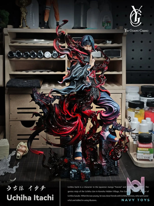 Uchiha Itachi - Naruto - Yue Guang Cheng Studio resin statue Yue Guang Studio anime figure