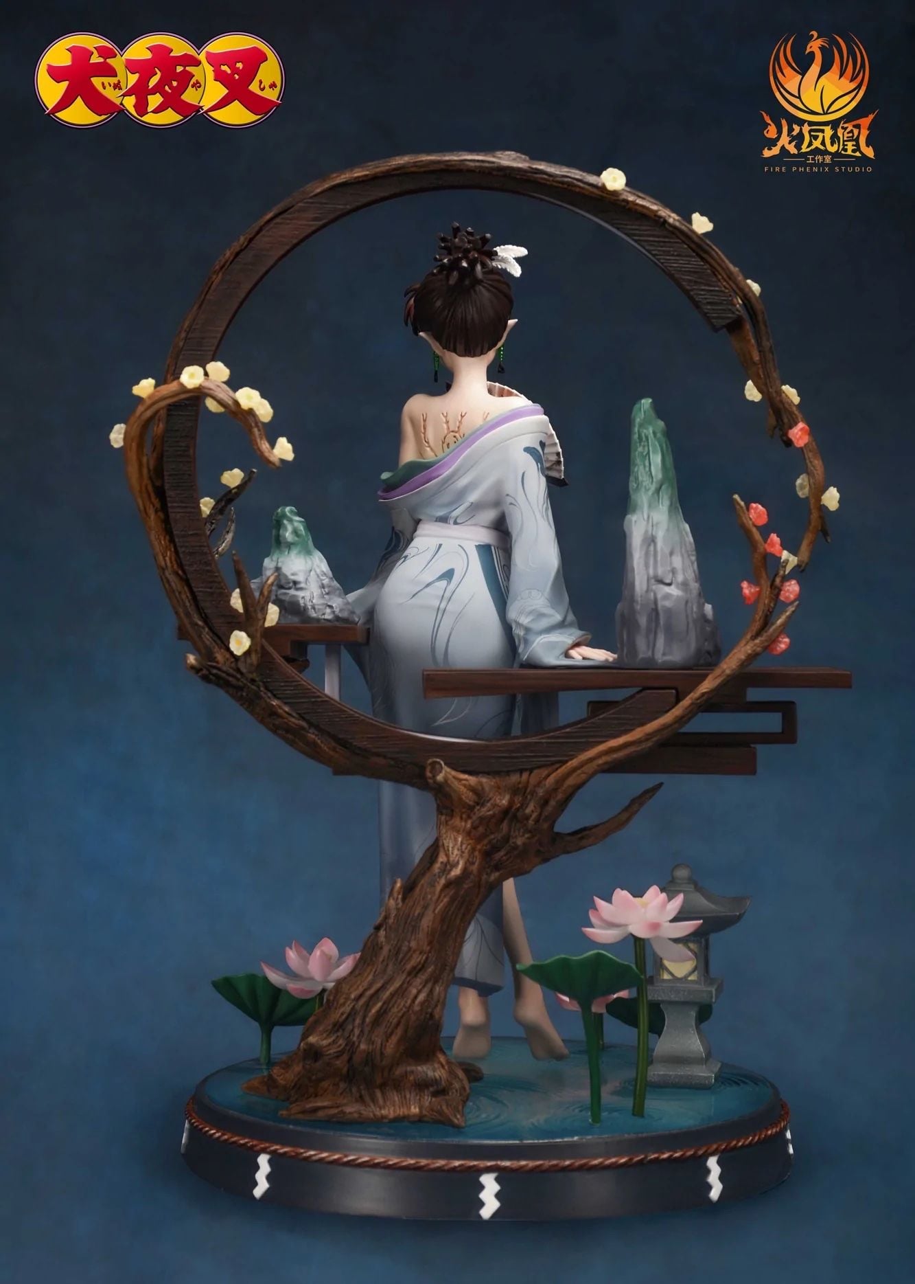 Kagura resin statue Fire Phenix Studio anime figure