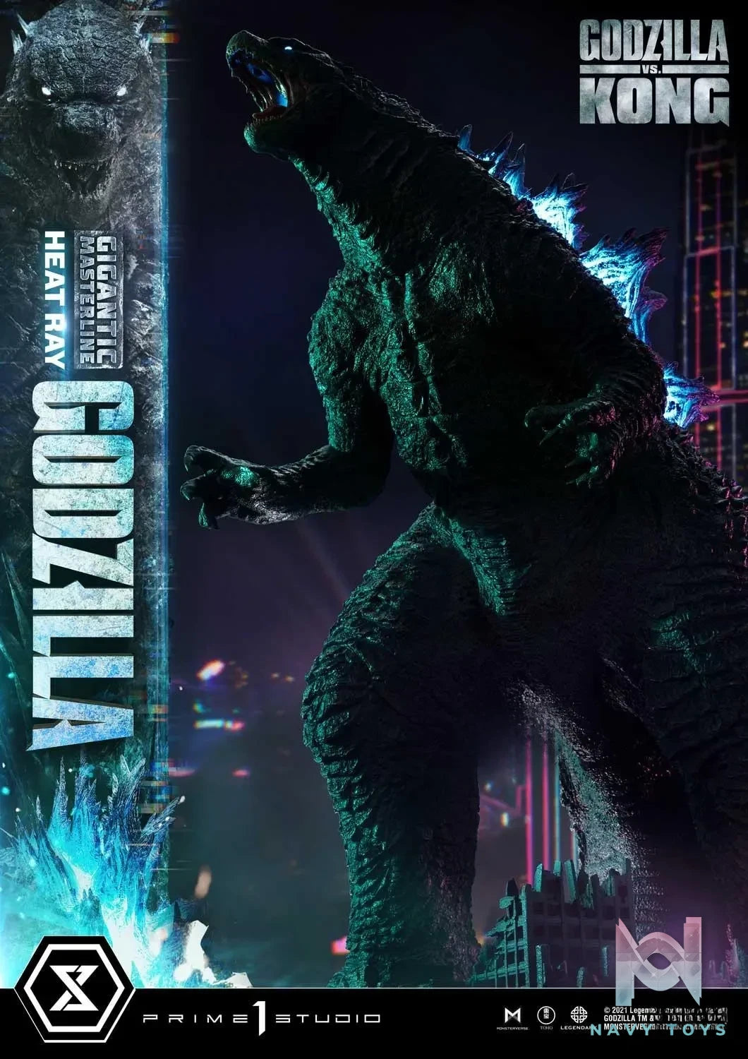 Prime 1 Studio – Gigantic Masterline Godzilla vs Kong Heat Ray Godzilla GMGVK-02 (Licensed)