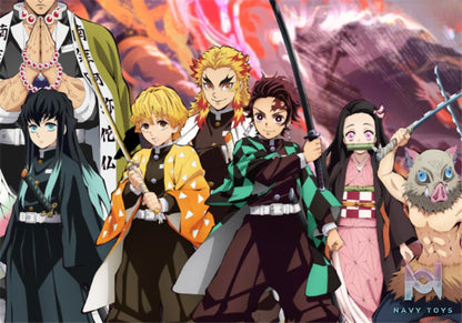 Mystery Gallery Studio – Demon Slayer Hashira Series Photo with Frame