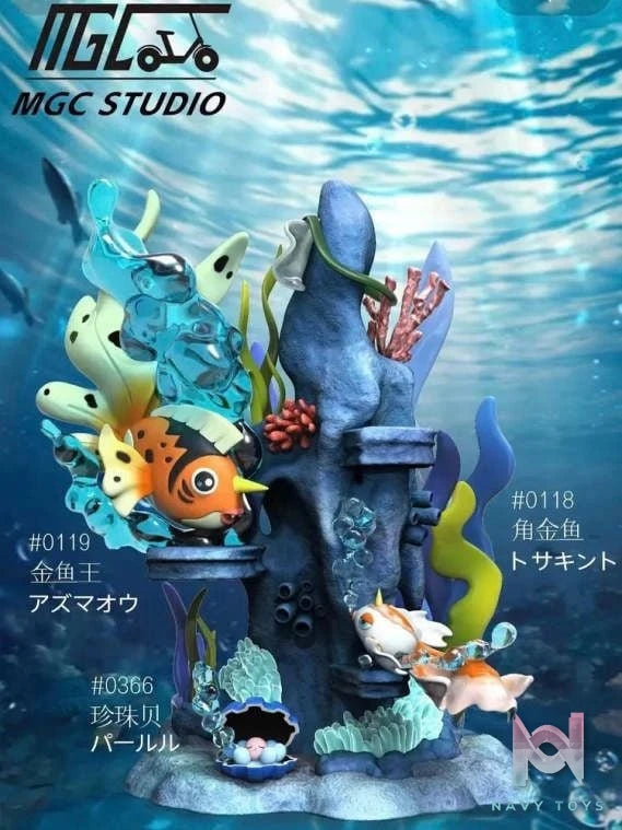Seaking & Goldeen - Pokemon - MGC Studio resin statue MGC Studio anime figure