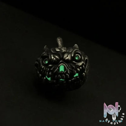 Raven Studio (silver jewelry) – Halloween Exclusive Jack-o’-lantern Pendant Original